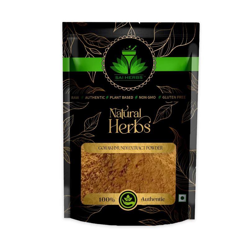 SAI HERBS Gorakhmundi Extract Powder - Sphaeranthus Indicus - East Indian Globe Thistle (100 g)