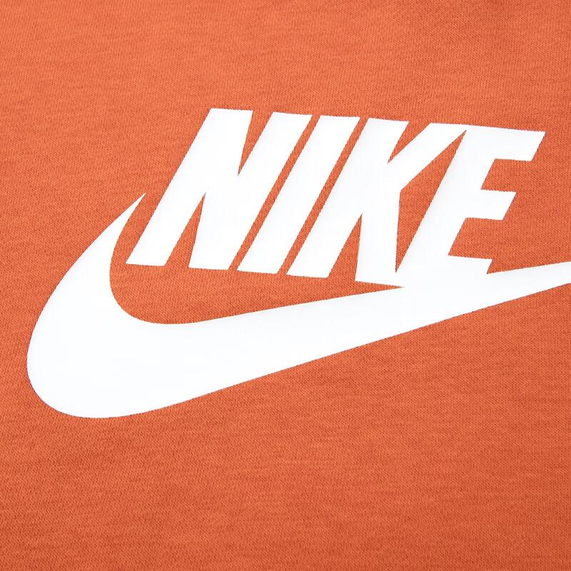 Nike Logo Print Running Hoodie Women Hoodies Orange DQ5833-893