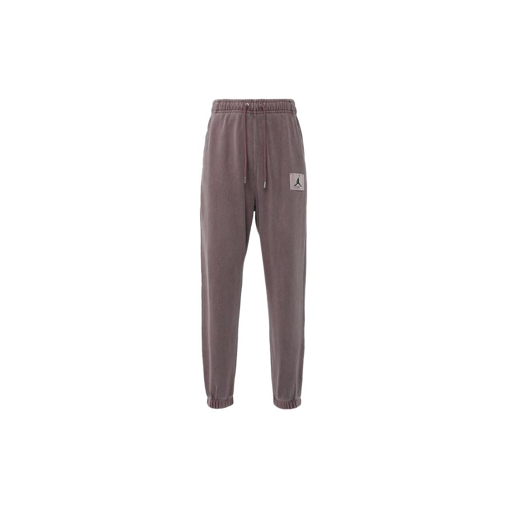 Jordan Essentials Knitted Sweatpants Men's Orange Red FB7299-508