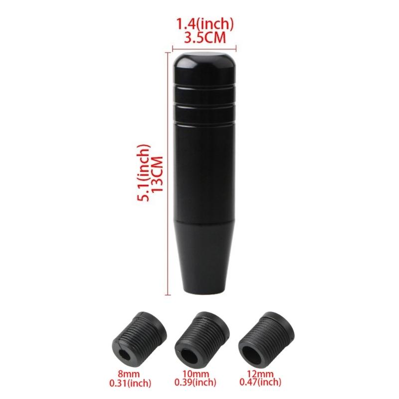 Simple Install Universal Aluminum Gear Shifts Knob Functional Gear Shifts Knob