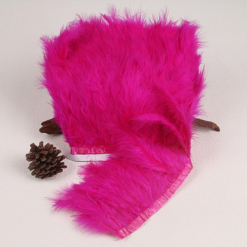 Turkey Fluff Cloth Edge Small Fluff Feather Diy Jewelry Accessories Dance Clothes Skirt Clothing Accessories