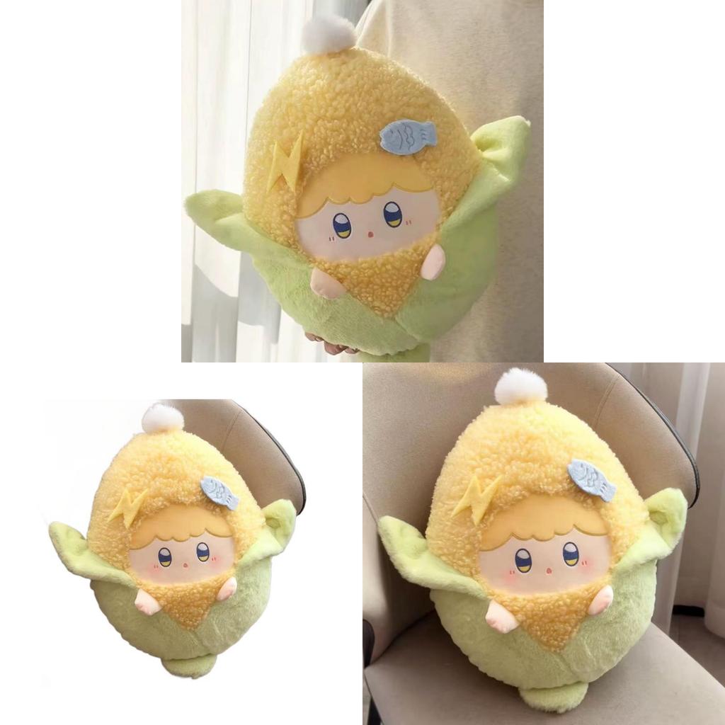 Plush Corn Pillow Cartoon Vegetable Soft Toy For Kids And Teens Gift