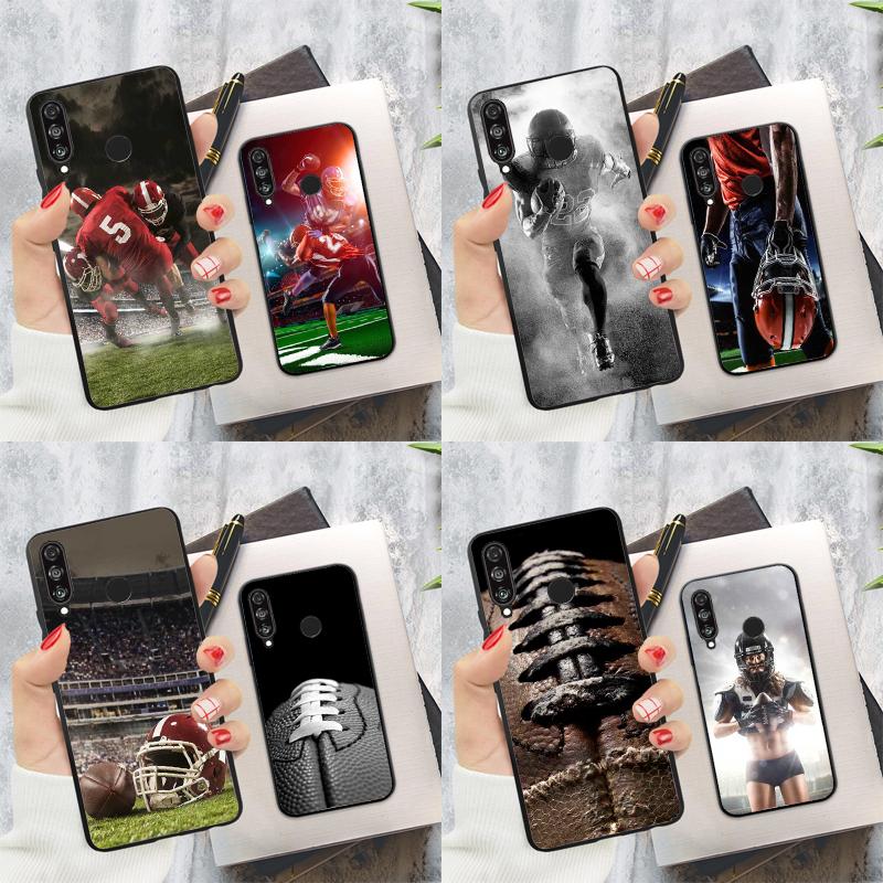 American Football Sport For Huawei Nova Y60 Y70 Y90 Y61 Y91 3i 7i 8i 11i Nova 11 9 10 SE P20 P40 Lite P30 Pro Case