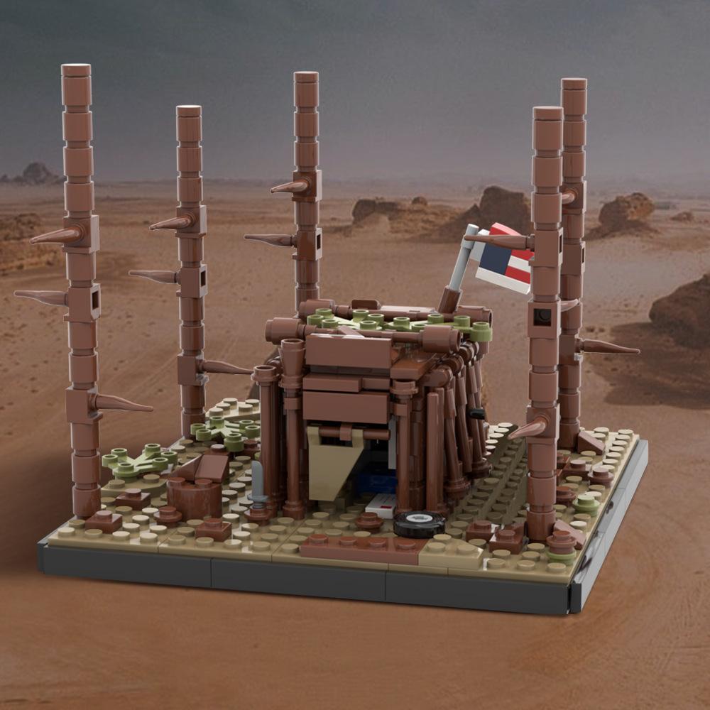 Monster Story Building Toy MOC-89218 Movie and Television Peripheral Small Particle Building Toy