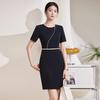 Women's Short-Sleeve Professional Suit Dress
