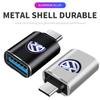 Nouveau Style de Voiture Type-C vers USB Interface Mini Convertisseur Adaptateur de Chargement logo Pour Volkswagen VW R Line Golf MK4 MK5 MK6 MK7
