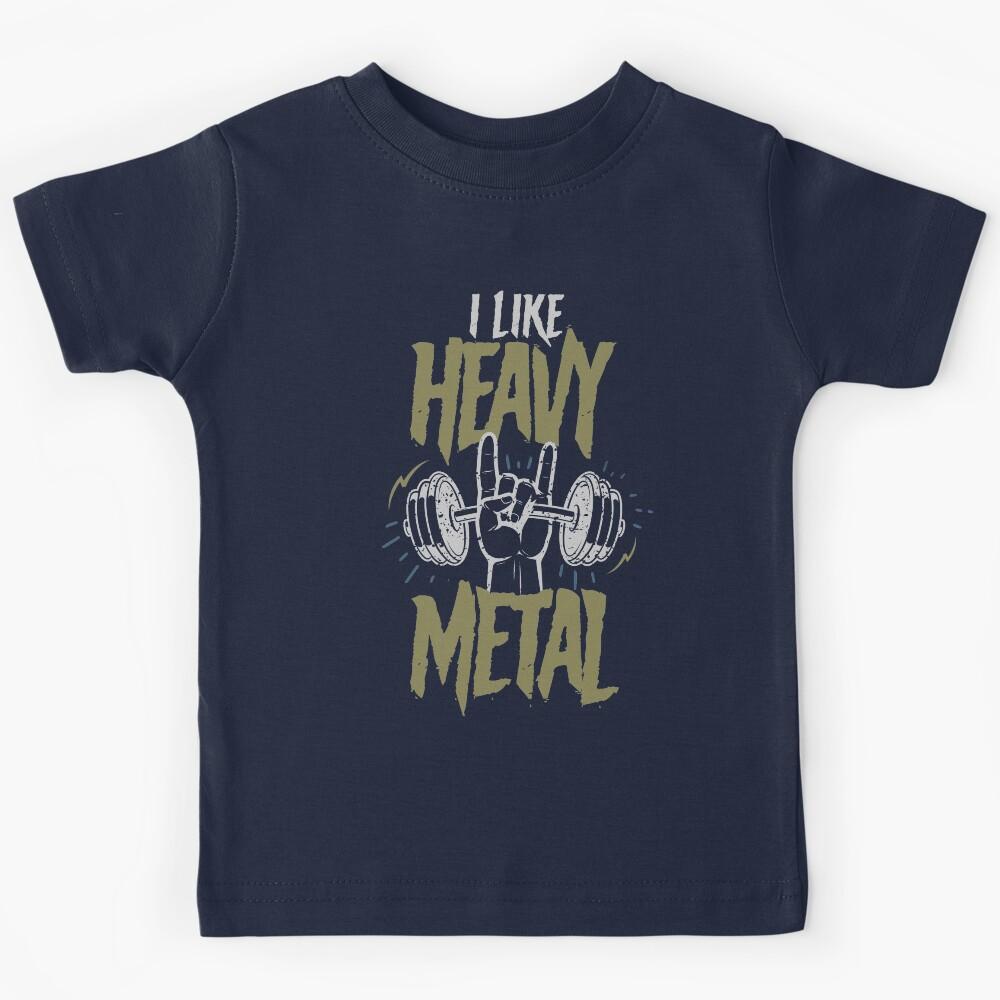 I Like Heavy Metal Kids T-Shirt 110