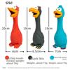 Vocal Latex Scream Chicken Pet Toy - Durable Latex for Chewing and Teeth Grinding Chicken Pet Supplies