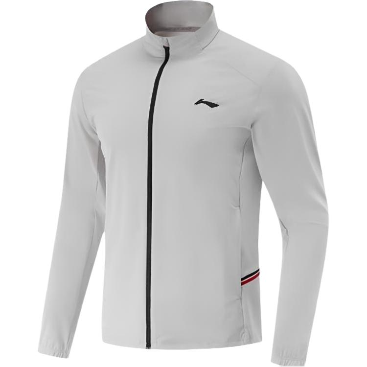 

Li-Ning Casual Minimalist Solid Color Stand Collar Zipper Comfortable Versatile Jacket Men Jacket AFDVC31-1 S