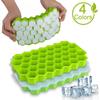 Χοντρό πλέγμα 37 με κόλλα πυριτίου Honeycomb Ice Grid Ice Mold Ψυγείο για την κατασκευή παγοκύβων που φορμάρει παγοκιβώτιο εύκολο να αφαιρεθεί