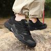 Fashion New Designers Hiking Shoes Man Outdoor Trekking Shoes Tourism Camping Sports Hunting Shoes Mesh Men Sneakers Trendy