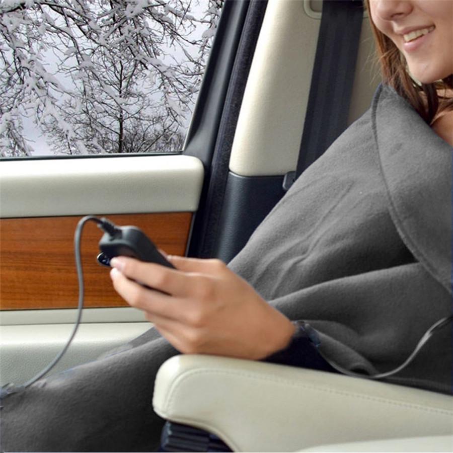 1PCS 12V Universal Car Truck Adjustable High/ Low Heat Electric Heating Blanket