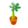 Cartoon Writing Signing Pen Soft rubber Sunflower Ballpoint Pen Sunflower Bonsai Ballpoint Pen