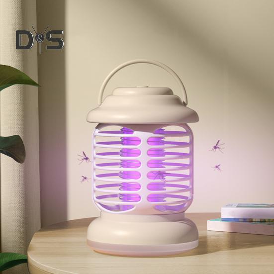 Mosquito Lamp USB Rechargeable IP66 Waterproof Safe To Use Outdoor Indoor Mosquito Zapper Electric Insect Fly Trap