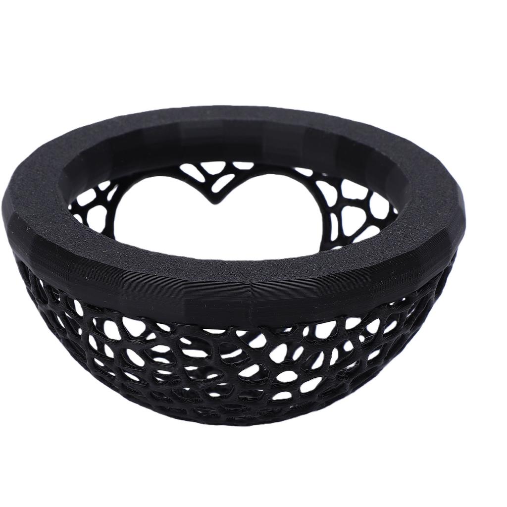 Floating Betta Hide Shrimp Cave Heart Shape Floating Betta Hammock Shrimp Shelter for Aquarium Black