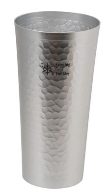 Copo Térmico Congelante de Alumínio Metalizado Pérola, 900ml, Prata, Frio, HC-811