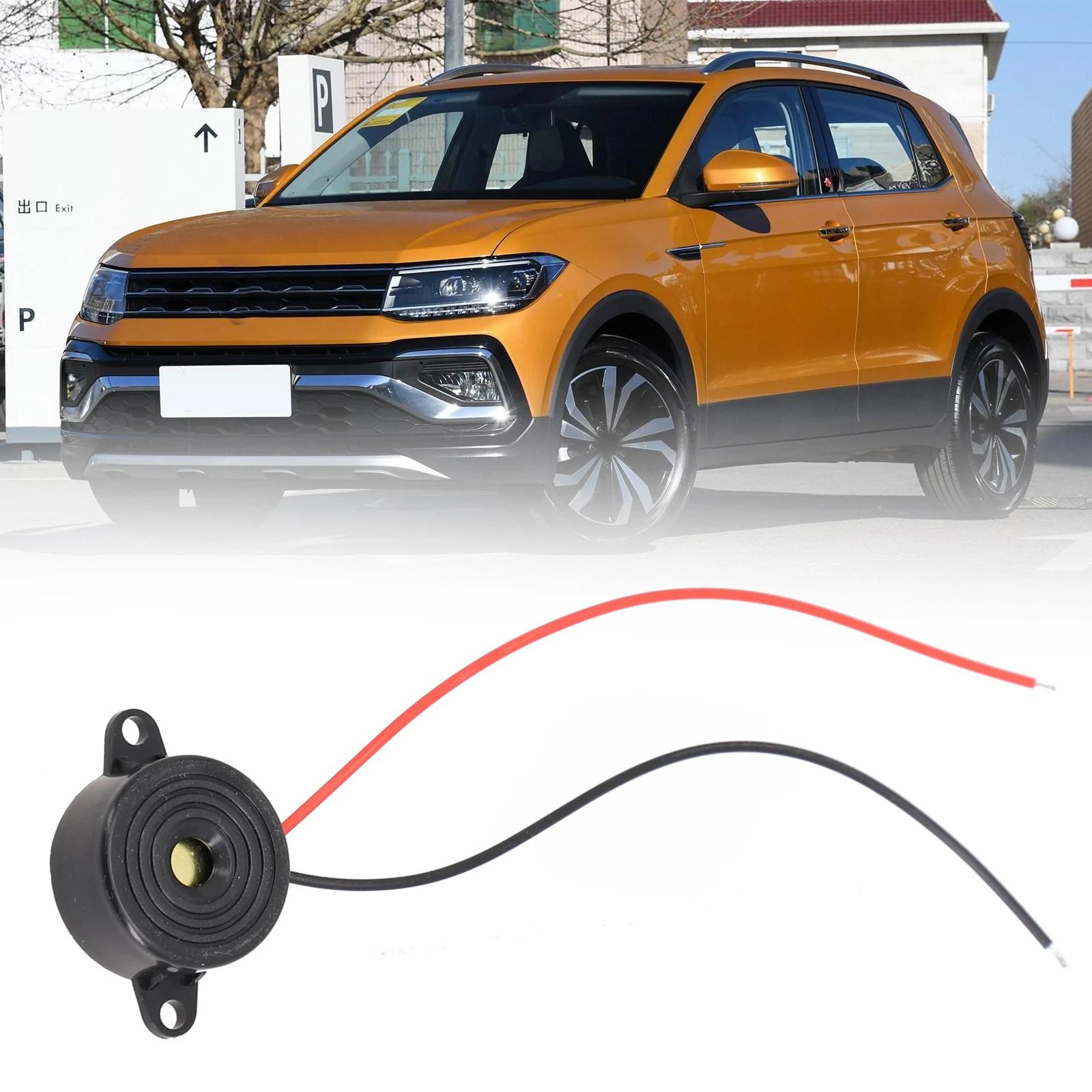 

Electric Buzzer 3-24V Alarm Siren Speaker Automobile Backup Alarm Horn Black Car Fits Most Displays Horn CHINA