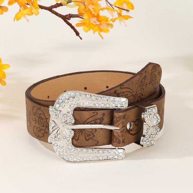 Studded Waist Chain Stunning Butterfly Crystal Sexy Waist Ceinture Unisex Belt