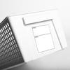 Rectangular Net Storage Crates Without Lid Hollow Out Storage Basket Stackable