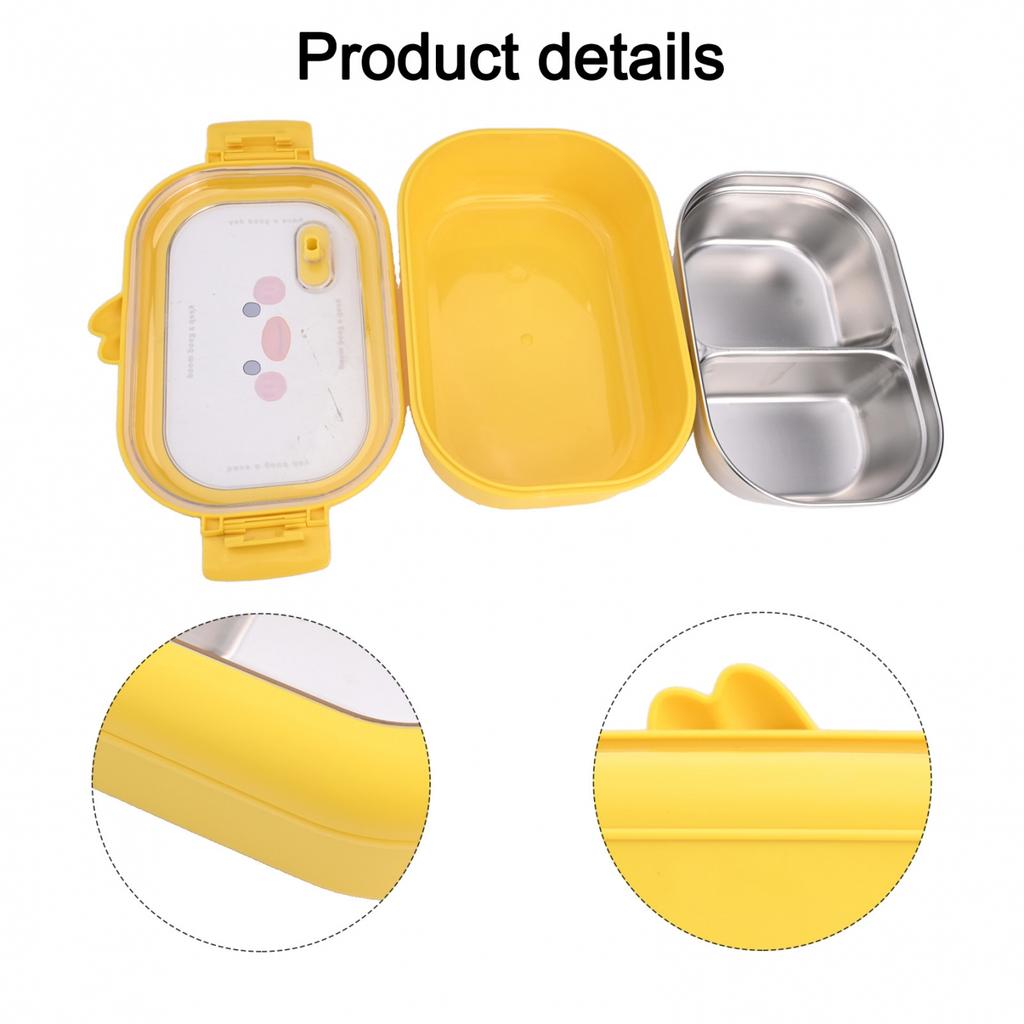 1000ML Stainless Steel Lunch Box for Hot Food and Fresh Salads