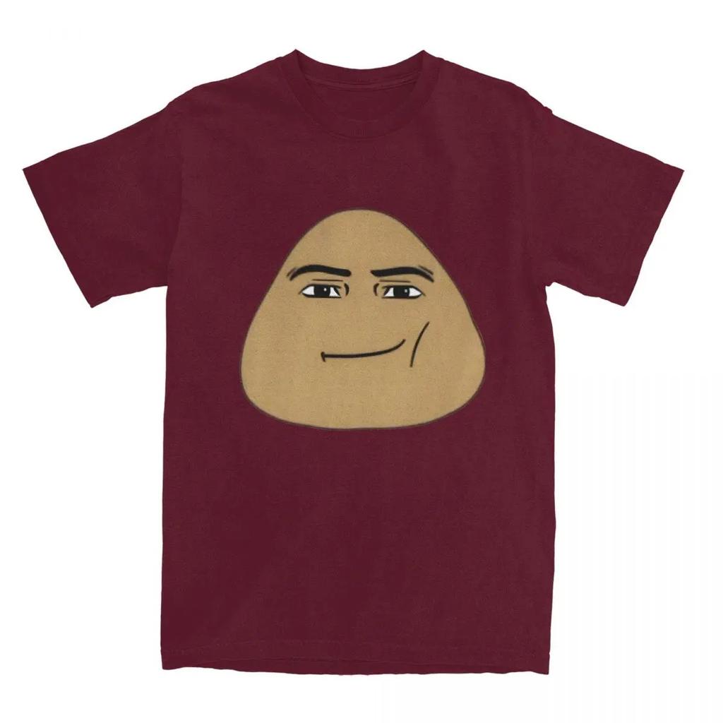 UnisexCartoon Game The Maw My Pet Alien Pou Meme T Shirt Apparel Funny 100% Cotton T-shirt Clothes Vintage Tee Shirt Printed