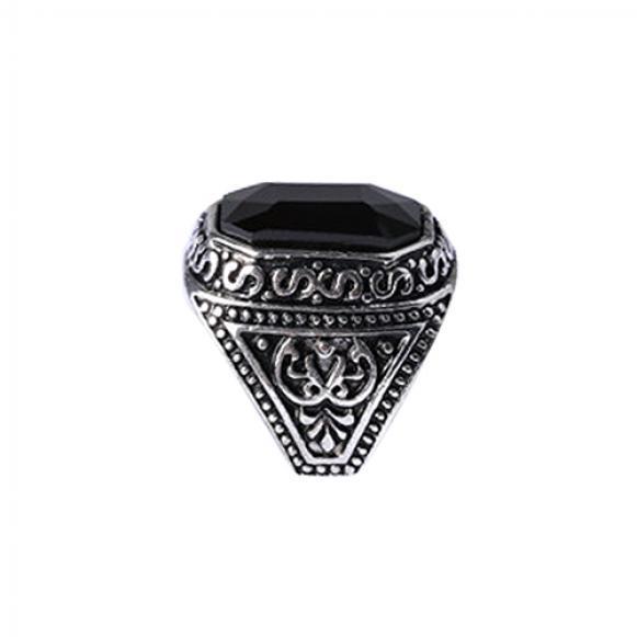 Men's Women's Lover Vintage Carved Geometric Resin Alloy Party Jewelry Ring