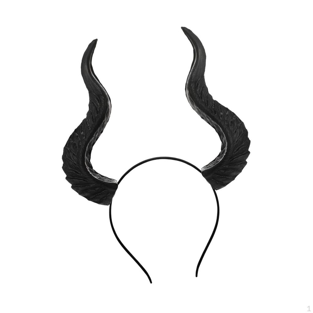 Halloween Devil Horns Headband,Cosplay Costume for Party Christmas Kids Children