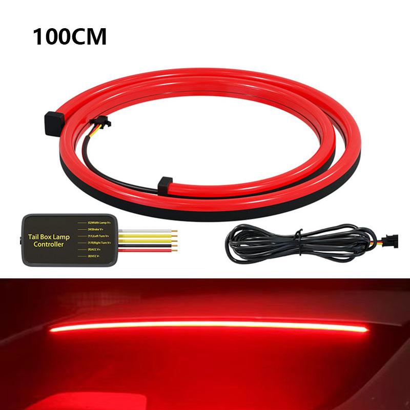 

120СМ Задние стоп-сигналы для багажника автомобиля 12В Универсальные многоцветные бегущие полосы Лампы стоп-сигнала поворота Дополнительный стоп-сигнал Аксессуары