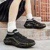 Spring And Summer New Thick Soles Breathable Flying Mesh Socks Shoes Men'S Non-Slip Wear-Resistant Casual Shoes