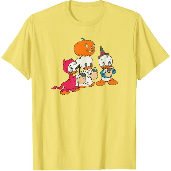 Disney DuckTales Halloween Trick Or Treat Costume Portrait T-Shirt