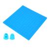 3D Design Mat Durable Elastic Flexible Convenient Silicone Template Pad with Finger Caps