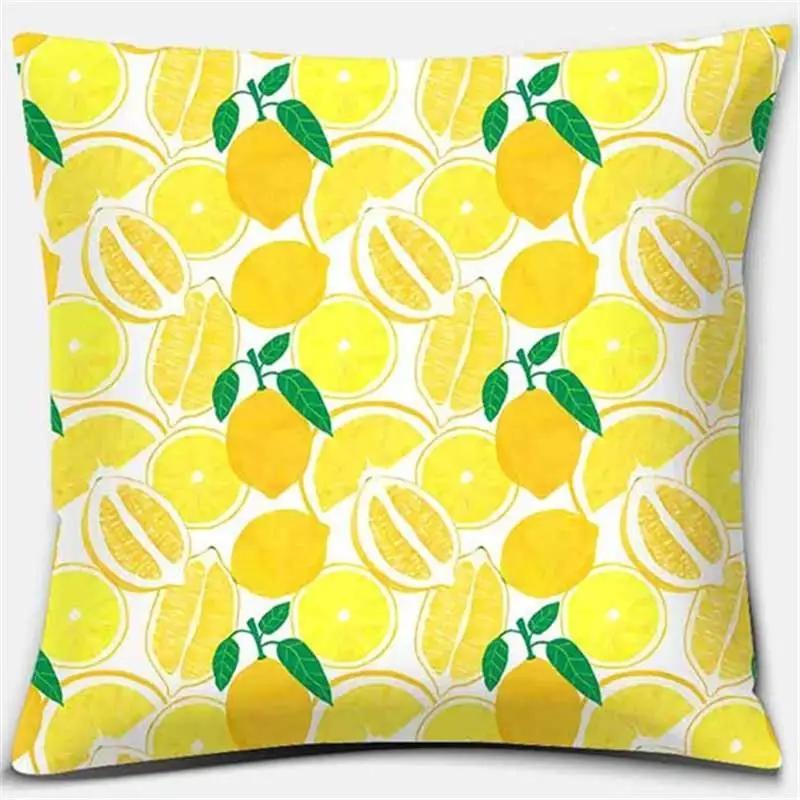 Leuchtend Gelb Einfache Geometrische Serie Kissen Geschenk Heim Büro Dekoration Schlafzimmer Sofa Autokissenbezug