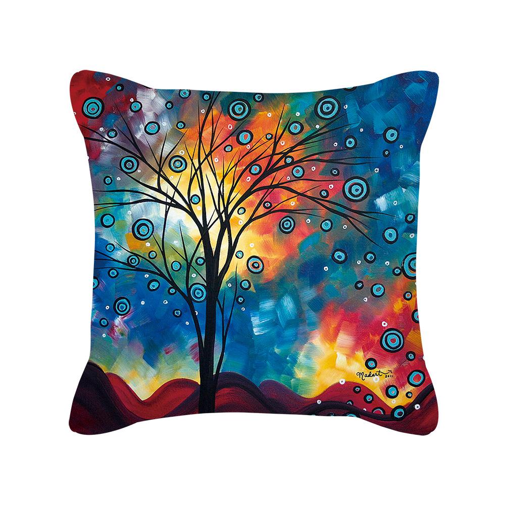 Nordischer Ins Schlichter Stil Kissenbezug Van Gogh Ölgemälde Aquarelldruck Kissenbezug Neues Zuhause