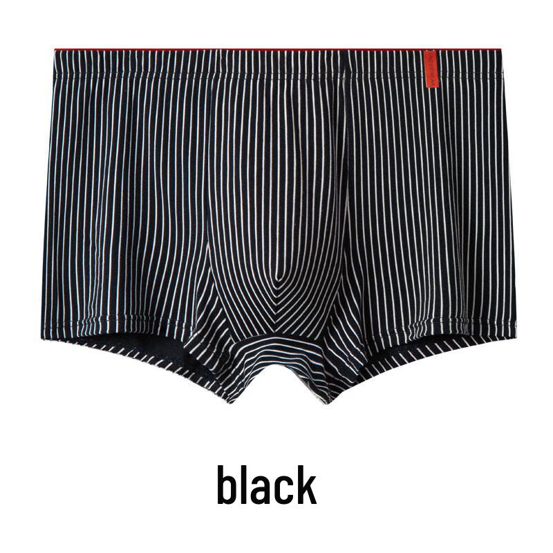 Men s Striped Graphene Boxer Briefs