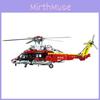 Rescue Helicopter H175 Building Blocks Toy With Abs Plastic For Ages 7 To 14