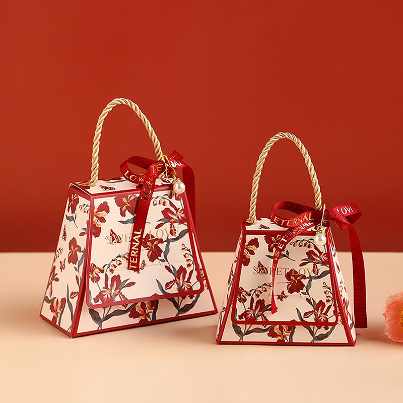 2025 Hochwertige europäische Hochzeits-Süßigkeiten-Geschenkbox – elegante leere Süßigkeitenbox für Hochzeiten und Verlobungen