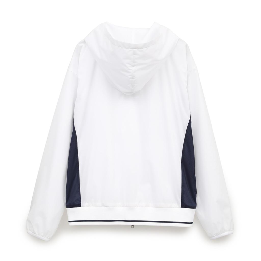 Callaway Hoodie Sleeve Golf Outerwear C25115200 Size M Women's Water-Repellent Full-Zip (Stretch, Logo) / / 1030_White,