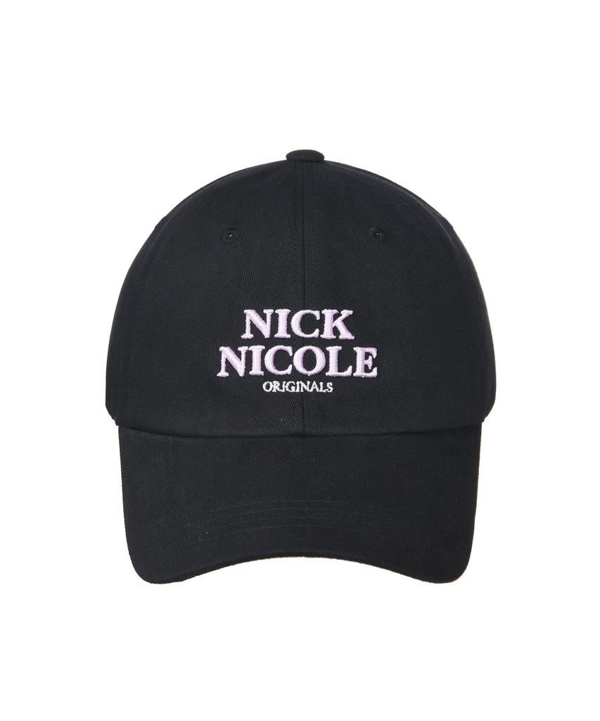 Nigaennikol Mini Originals Nicole Ball Cap_Black Pink