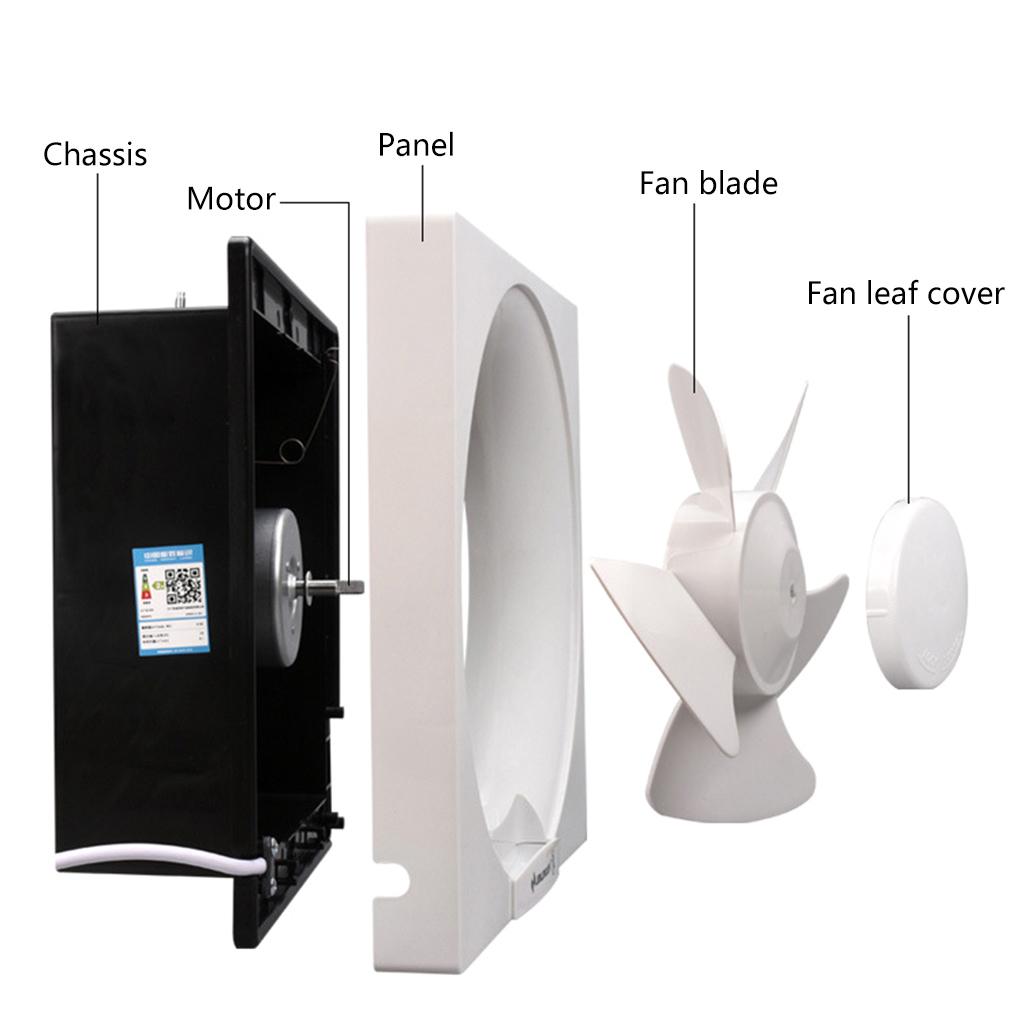 Lame de schimb albe pentru ventilatorul de ventilație RV, pentru ventilatorul de ventilație pentru baie, se potrivesc pentru gurile de aerisire de pe acoperiș și hote 6in/8in/10in/12in