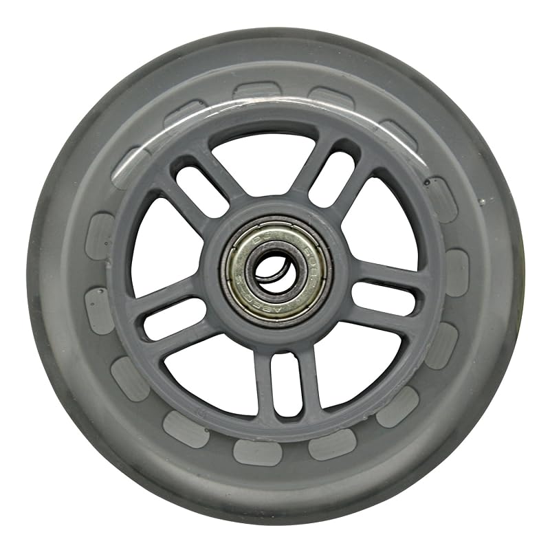JD RAZOR 4-inch Wheel (with bearings) CLEAR