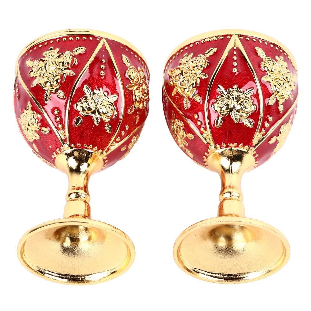 Zinc Alloy Wine Glass Gold Chalice Goblet Goblets & Chalices Shot Glass  For Wedding