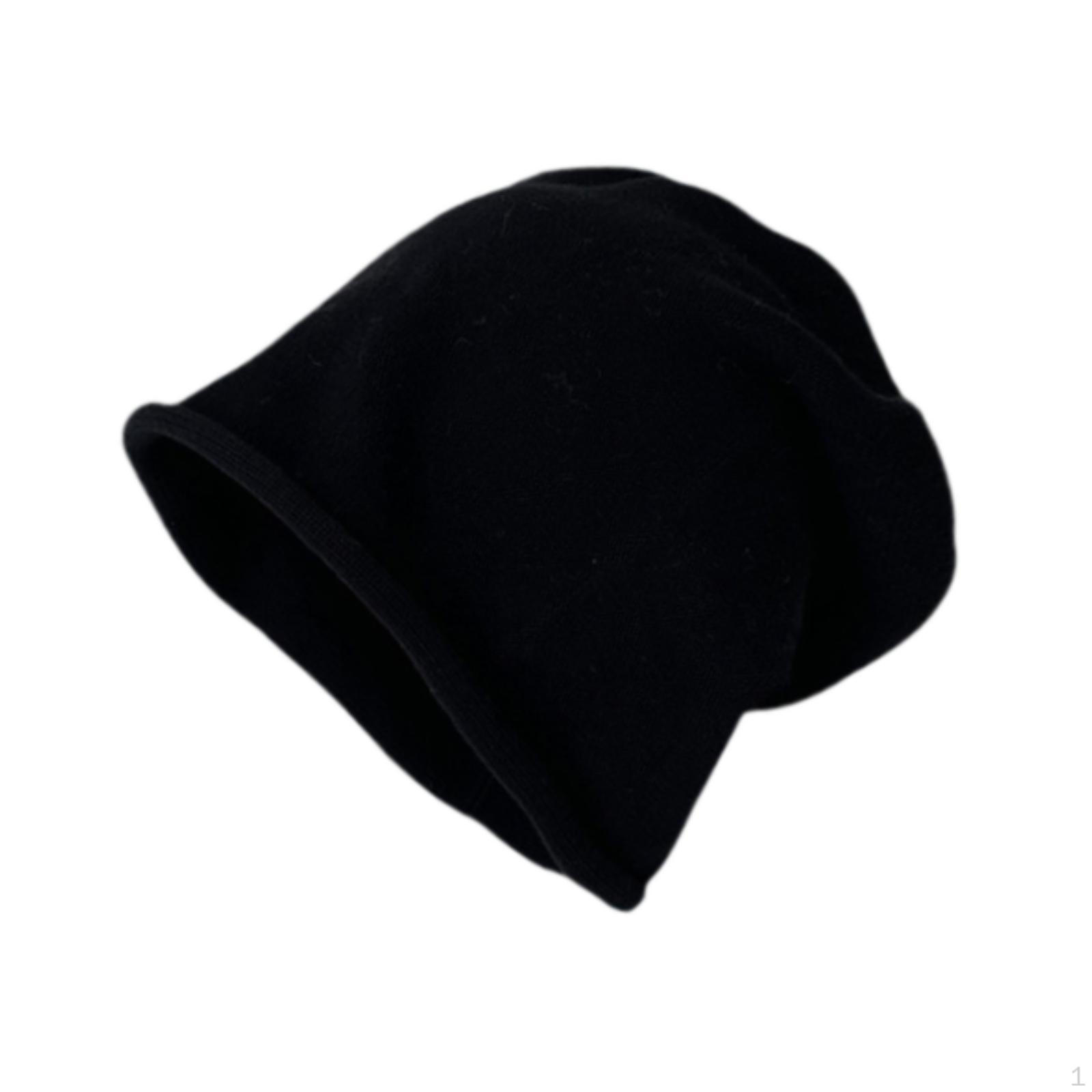 

Чоловіча шапочка-біні для хіп-хопу та комфорту чорний