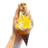 Simulation Ice Cream Keychain Cute Food Shaped Keyring Fashion Ice Cream Key Rings  Holiday Gifts