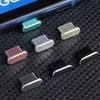 1/4Pcs Metal USB Type C Dust Plug for iPhone 15 Pro Max Plus 15PM Mobile Phone Type-C Charging Port Protector Cover Cap Stopper