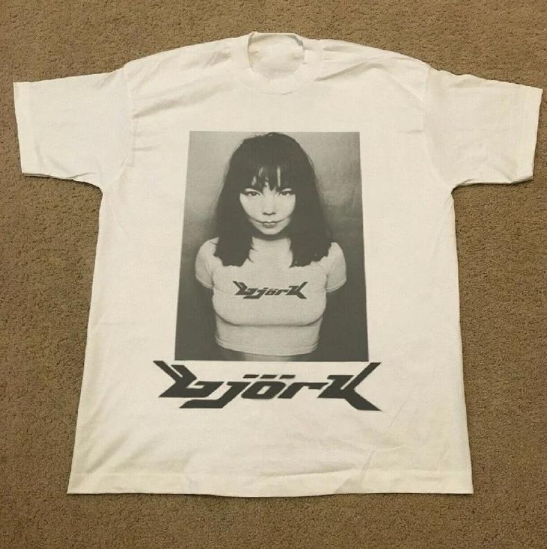 Футболка Bjork Debut 90-х, Бьорк в футболке Bjork, Унисекс футболка L