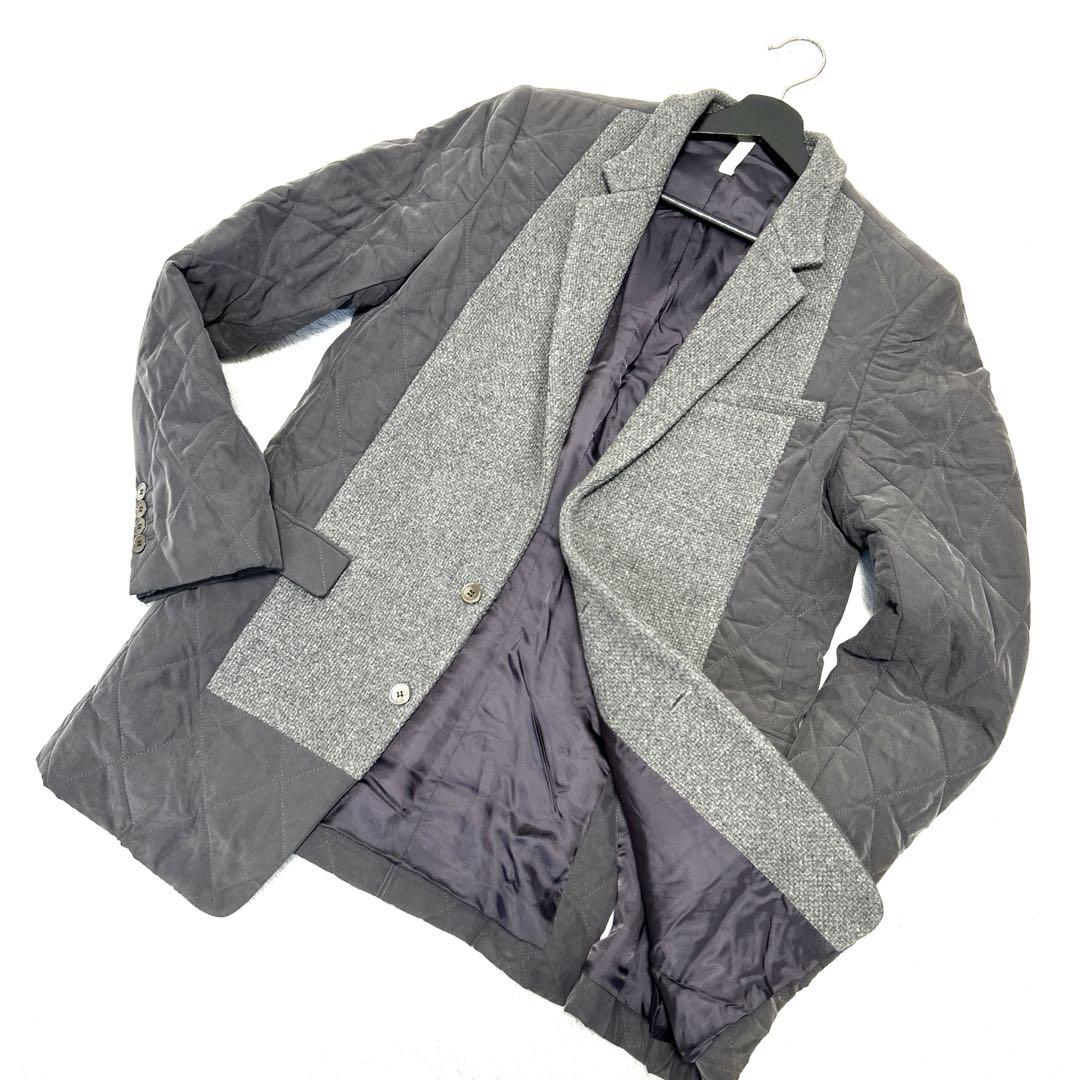 

[Б/У] MUNSOO KWON Корейская куртка, смешанный материал, переключение, TVXQ, редкая