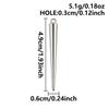 6pcs Mix Goth Punk Charm Stereoscopic Cone Pendant Stainless Steel Charms For Jewelry Making Supplies Handmade Earrings Necklace