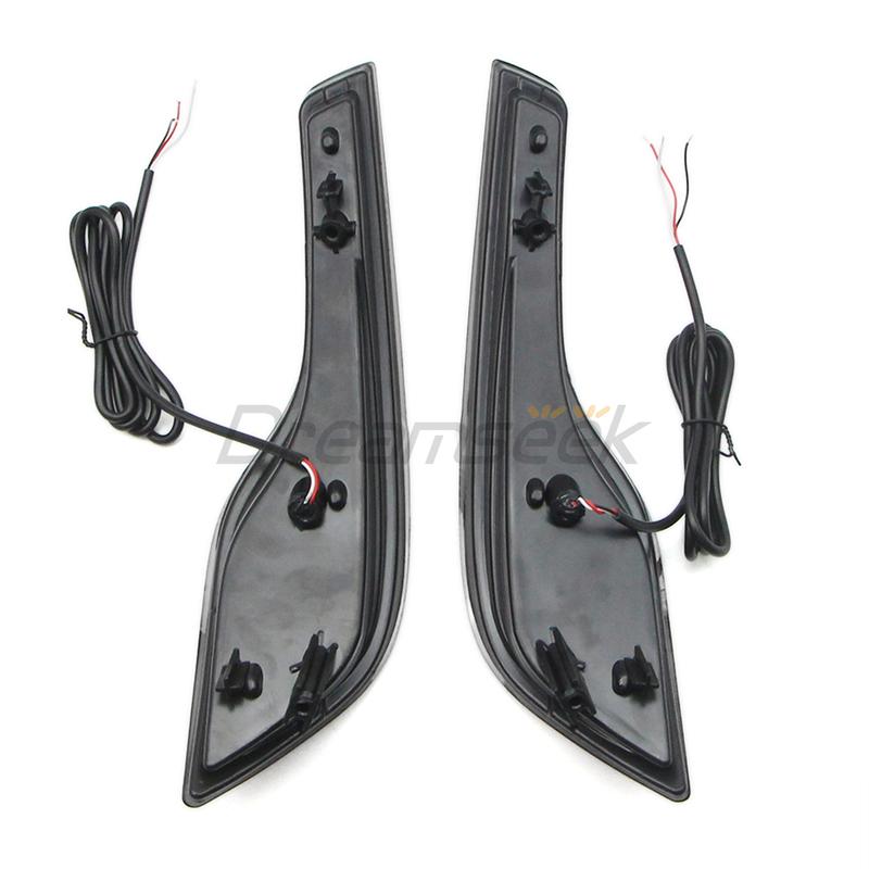 Pair LED Rear Bumper Brake Tail Light for Honda CRV CR-V 2017 2018  Reflector Driving Stop Lamp Taillight Auto Accessories