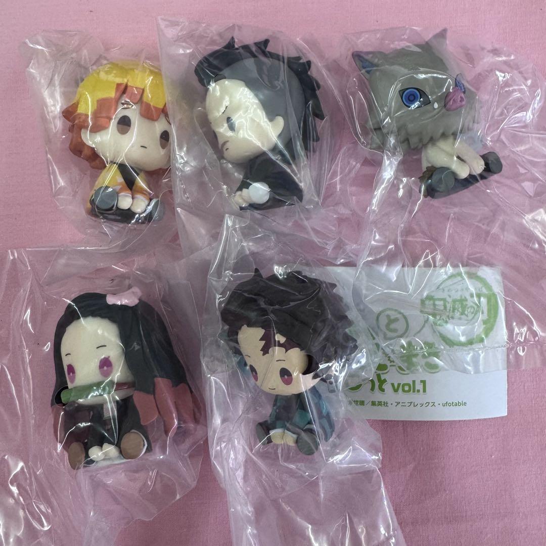 

[USED] Demon Slayer: Kimetsu no Yaiba Petatto Nemakimasucot vol.1 Complete Set of 5