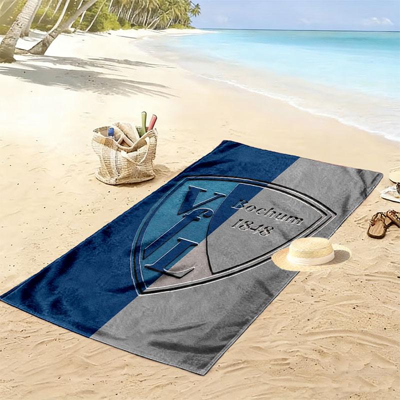 VfL Bochum 1848 Beach Towel, Large Soft Quick Dry Towel for Beach Camping Swimming